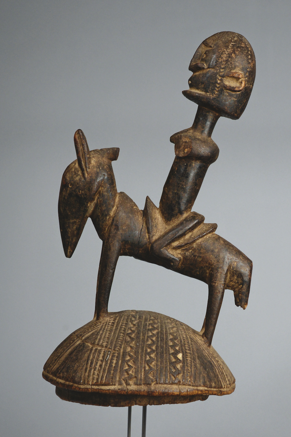 Dogon equestrian figure, Mali, Zemanek-Munster